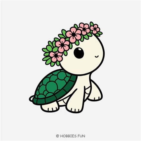 20 Easy Cute Turtle Drawing Ideas.